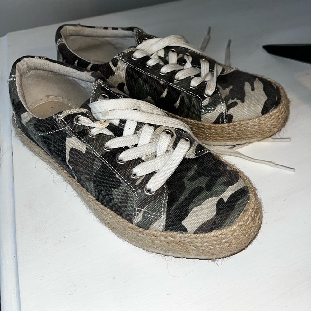 Boutique Brand Camo Shoes